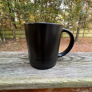Dwell Studios Solid Black Heavy Ceramic Mug